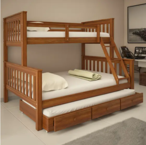 OFERTA 22/01/25 Treliche Com Gavetas Cama Casal Solteiro De Madeira Flex Exclusivo Totalità - PM cbdh39gh08